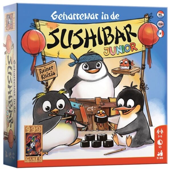 Geharrewar in de Shushi-bar Junior (999 games)