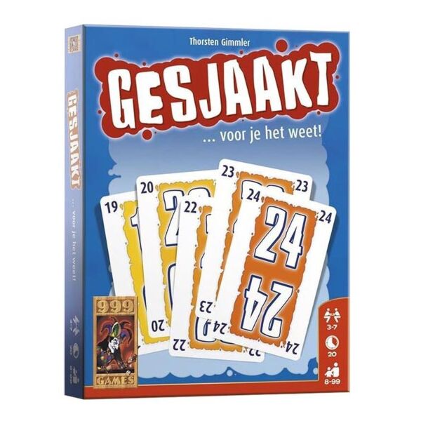 Kaartspel Gesjaakt (999 games)