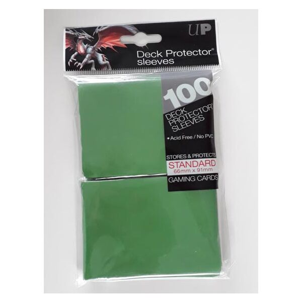 Deck Protector Sleeves Green - Ultra Pro