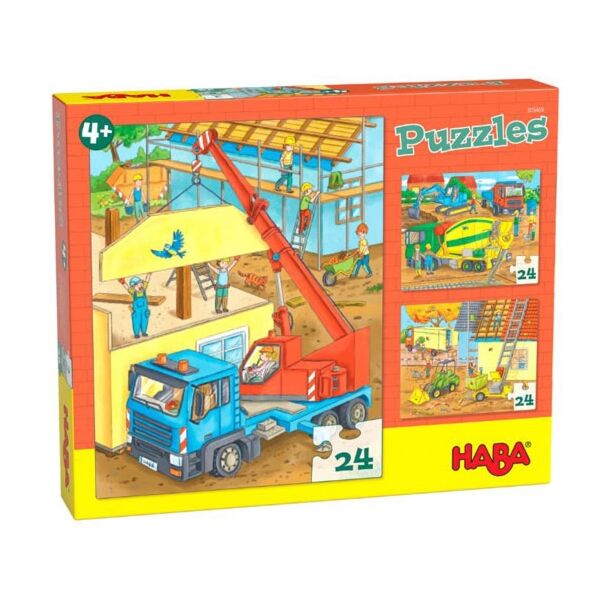 Puzzel bouwplaats Haba 305469