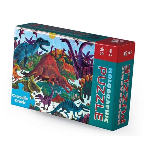 Holographic puzzle Dazzling Dinosaurs 50