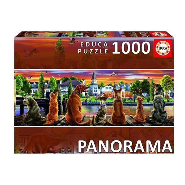 Jigsaw puzzle Dogs on the Quay (Educa)