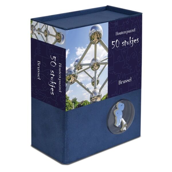 Houten puzzel Brussel