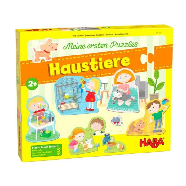 Mijn eerste puzzels huisdieren HABA 305470