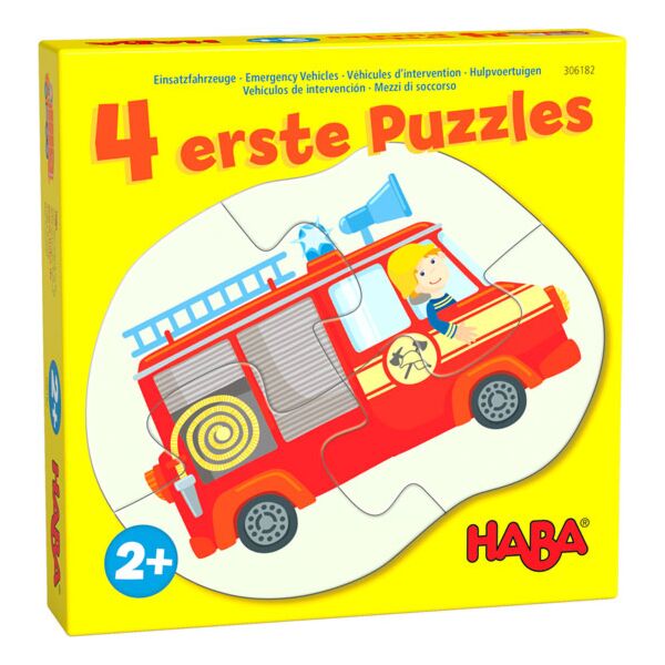 Mijn eerste puzzels met hulpvoertuigen (merk haba)