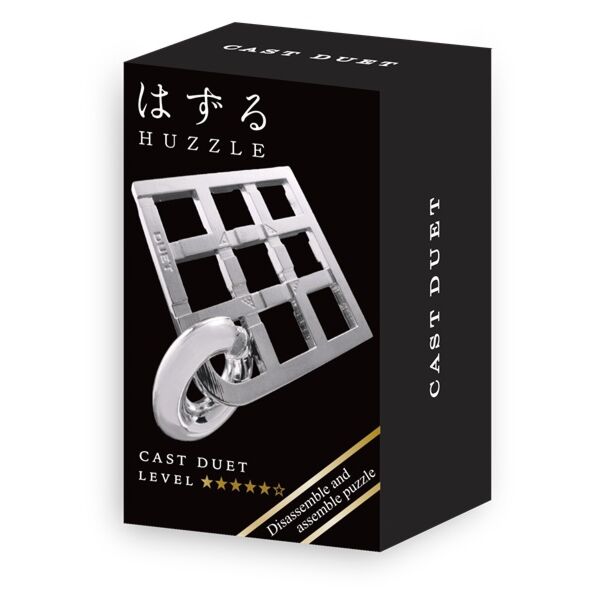 Huzzle Duet mini silver