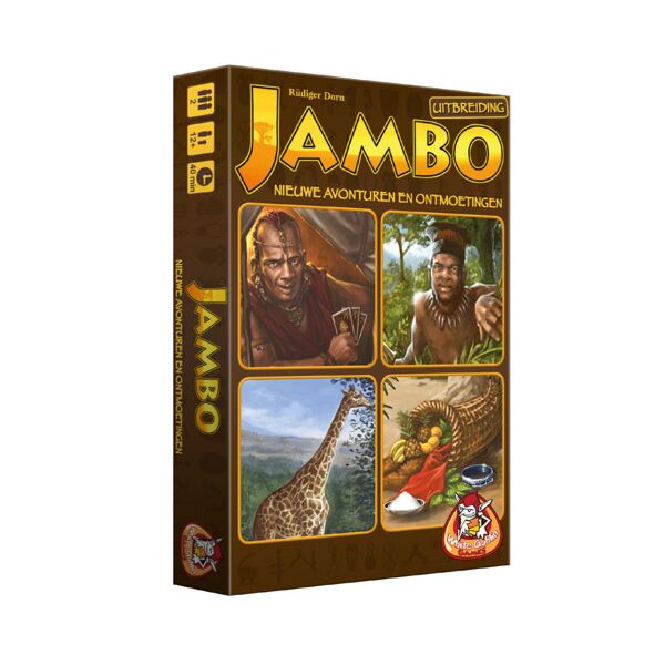 Jambo uitbreiding Nieuwe avonturen en ontmoetingen White Goblin Games