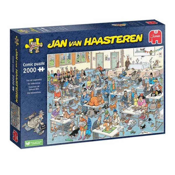 Jan van Haasteren Concours de beauté félin