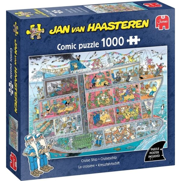 Jan van Haasteren 1000 Cruiseschip
