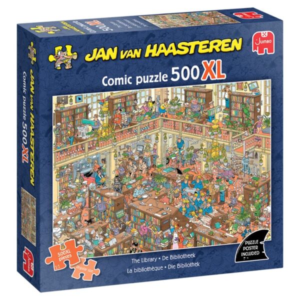 Jan van Haasteren De Bibliotheek