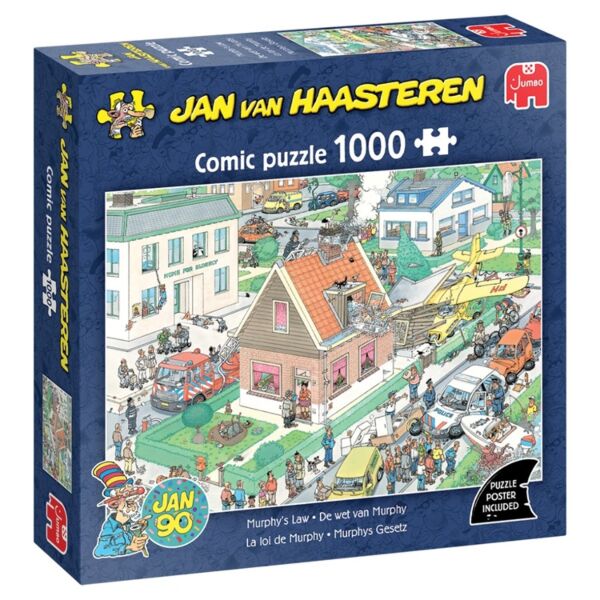 Jan van Haasteren puzzle Murphy's Law 1000