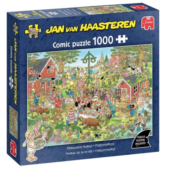 Jan van Haasteren puzzel Midzomerfeest 1000