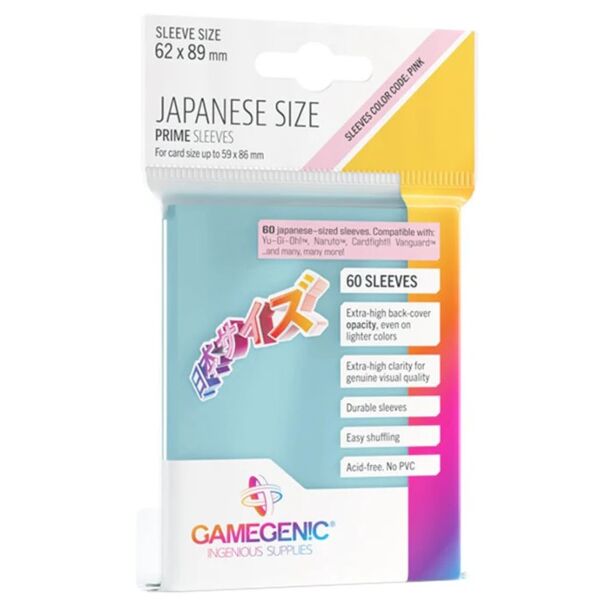 Japanese size sleeves Gamegenic