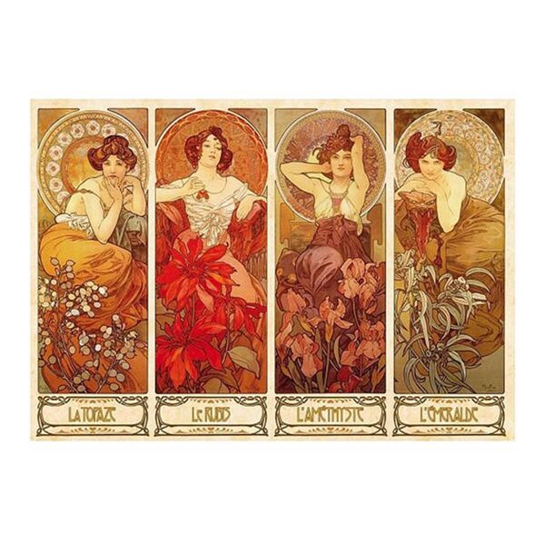 Alphonse Mucha - Precious Stones - DToys