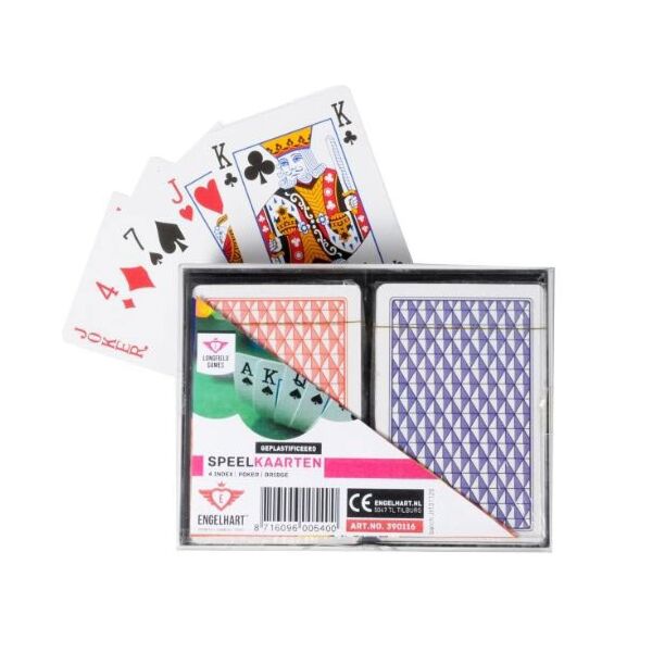 Geplastificeerde Speelkaarten (Engelhart)