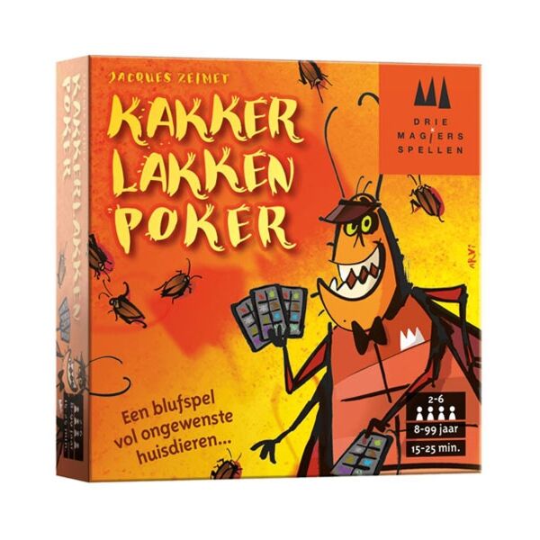 Spel Kakkerlakkenpoker (Drei Magier)
