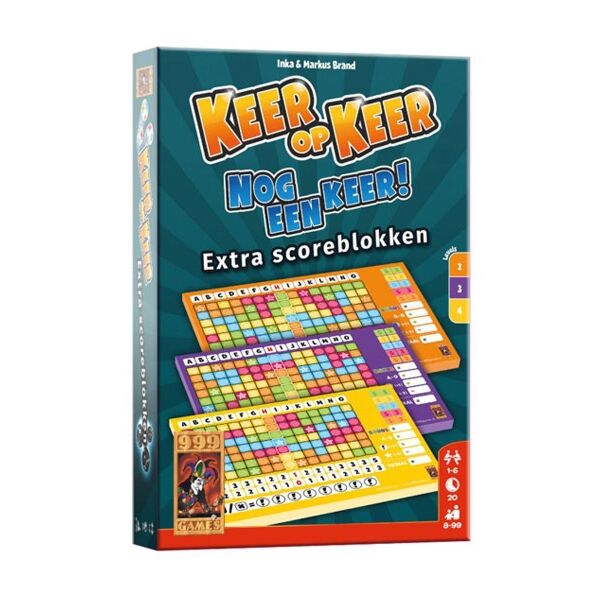 Extra scoreblaadjes voor Keer op Keer