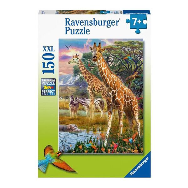 Kleurrijke Savanne (Ravensburger puzzel 150 stukken)