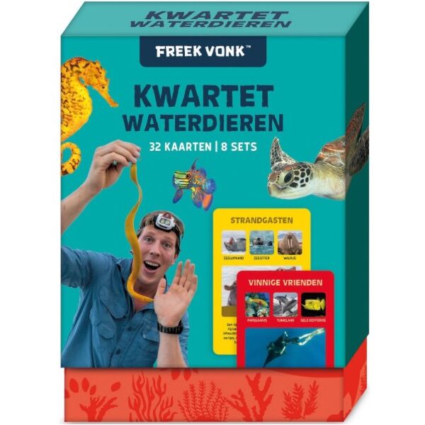 Kwartet Waterdieren Freek Vonk
