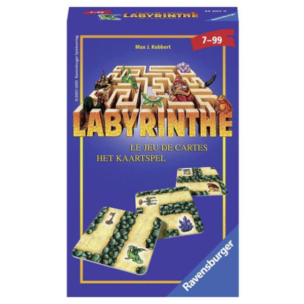 Le jeu de cartes Labyrinthe (Ravensburger 23207)