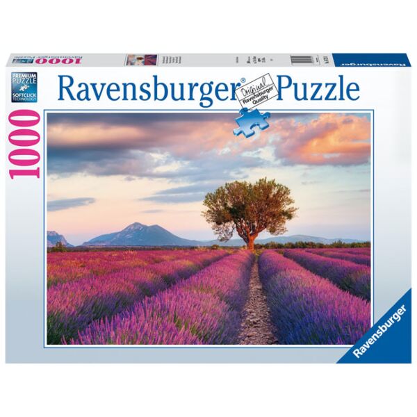 Lavendel Velden - legpuzzel 1000 stukken