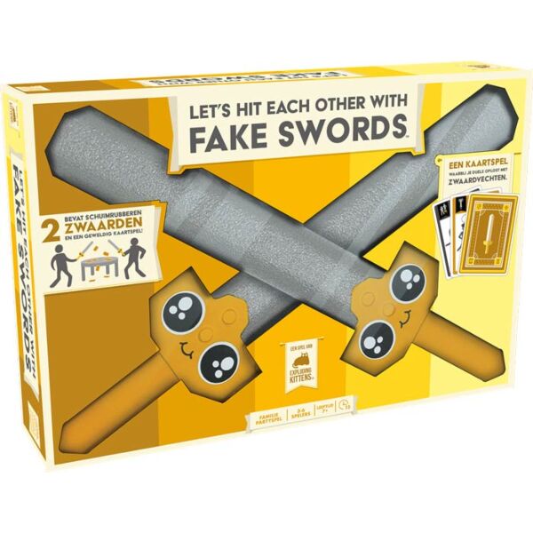 Let's Hit Each other with Fake Swords