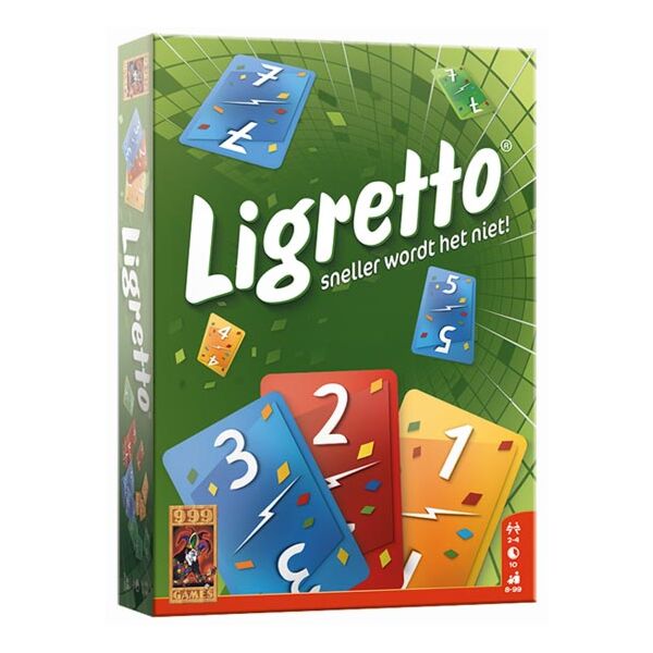 Ligretto Groen kaartspel (999 games)