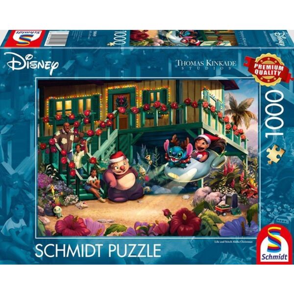 Lilo and Stitch Aloha Christmas puzzle 1000