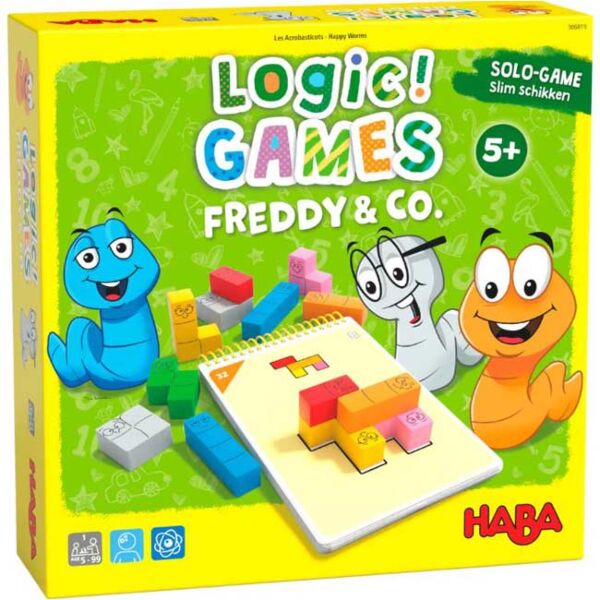 Logic Games Happy Worms