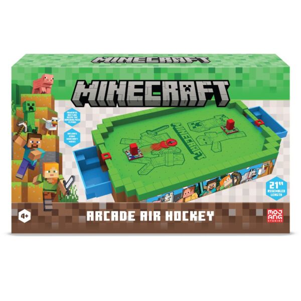 Minecraft Arcade Air Hockey - box