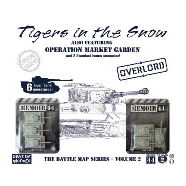 Memoir '44 Tigers in the Snow Battle Map