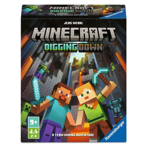 Minecraft Digging Down