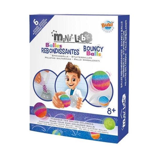 Mini Lab Stuiterballen (Buki experimenteerset)