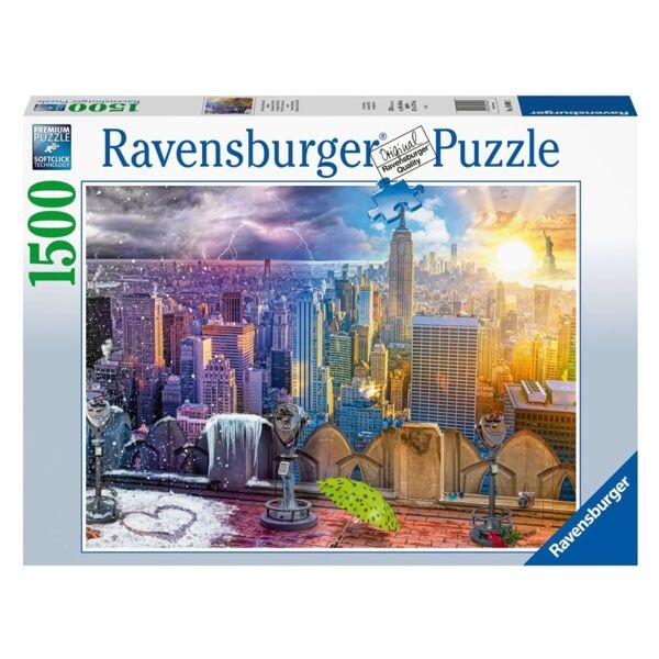 New York winter en zomer (Ravenburger puzzel)