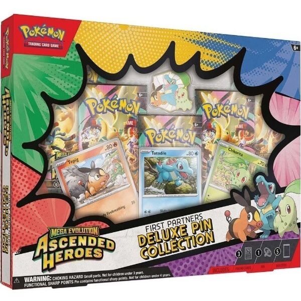 Pokémon Ascended Heroes Deluxe Pin Collection box