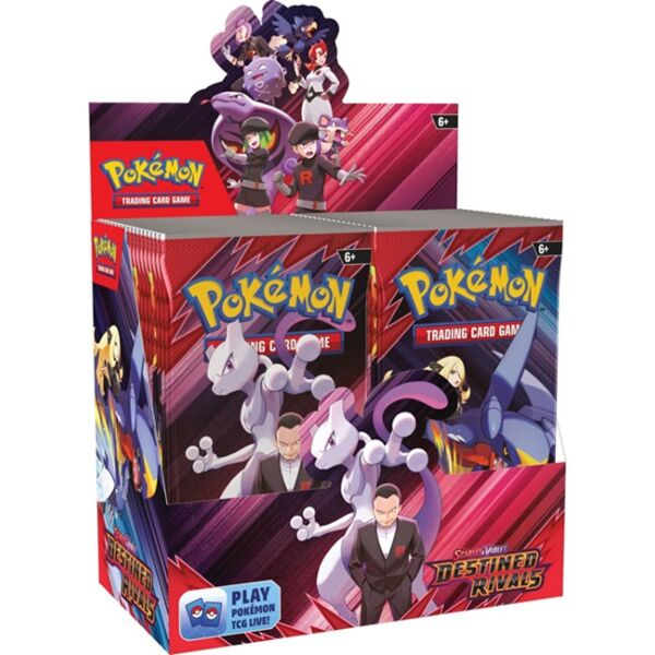 Pokémon Scarlet & Violet Destined Rivals Booster display