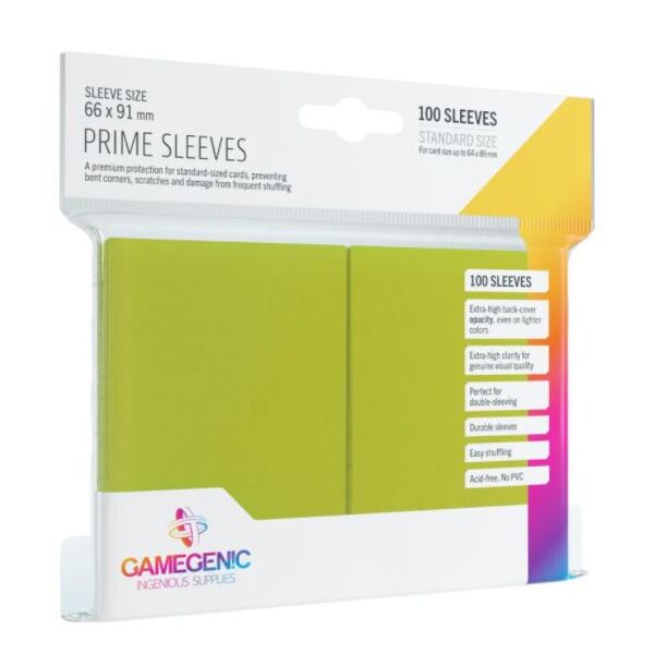 Prime Sleeves Gamegenic LIME