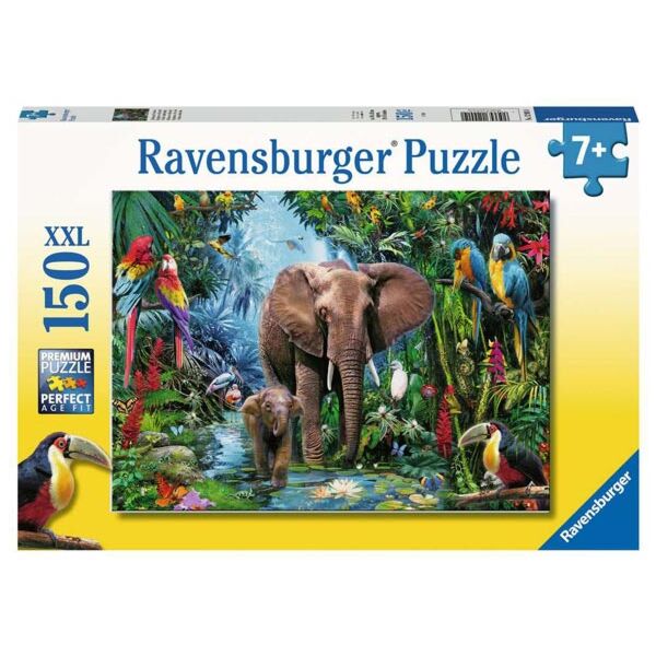 Ravensburger kinderpuzzel met olifanten