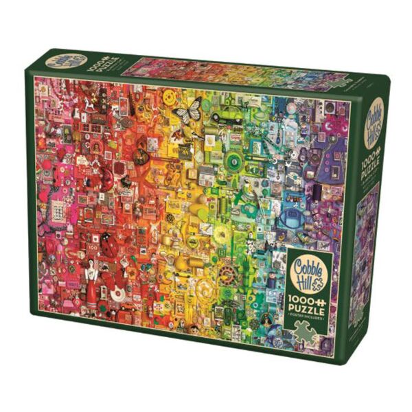 Regenboog puzzel 1000 stukjes