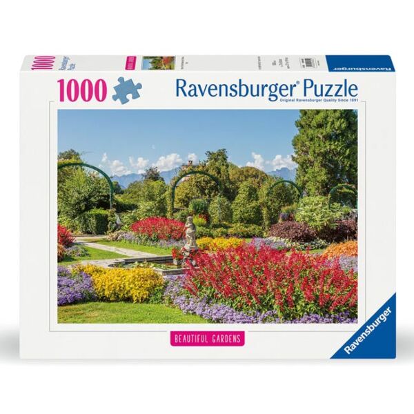 Puzzle beautiful gardens Park of Villa Pallavicino