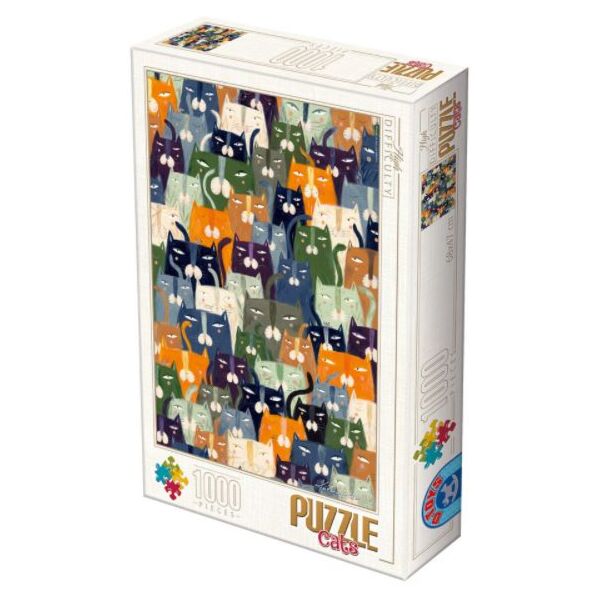 Andrea Kürti - Cats (Dtoys Puzzle)