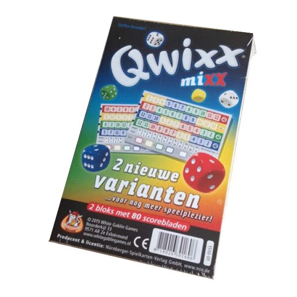 Qwixx Mixx variant