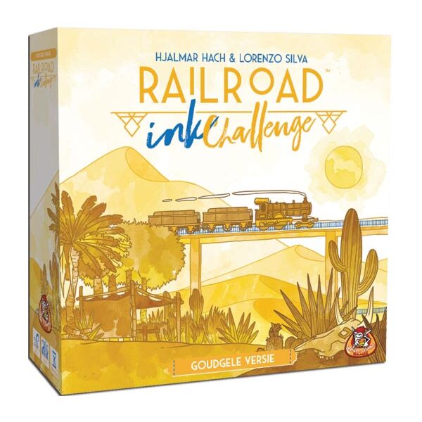 RailRoad Ink Challenge geel