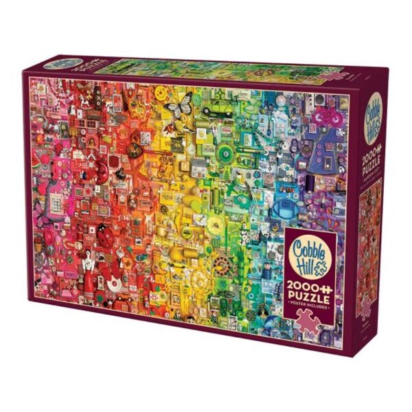 Rainbow puzzle Cobble Hill 2000
