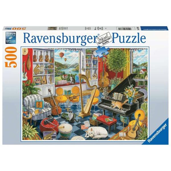 Ravensburger puzzle 500 pièces La salle de musique