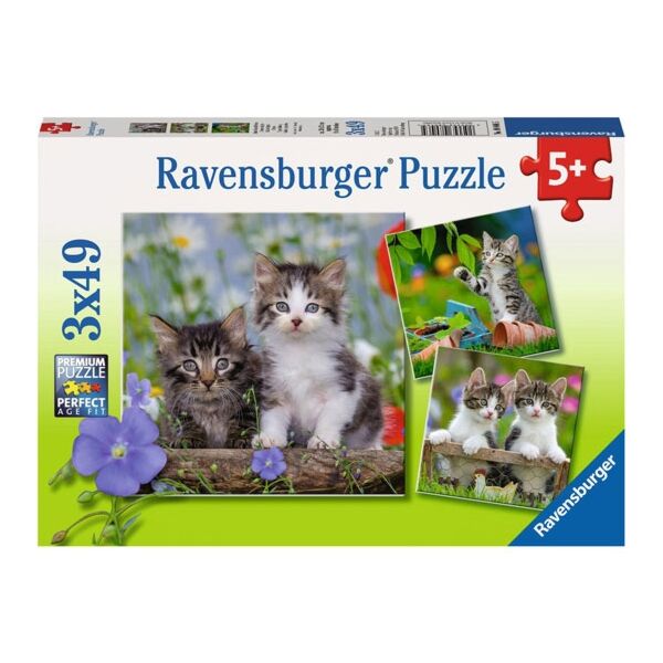 Ravensburger Puzzel Jonge Katjes (3x49)
