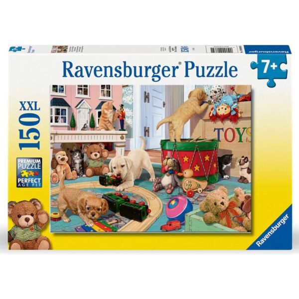 Puzzle de Ravensburger avec chiots joueurs