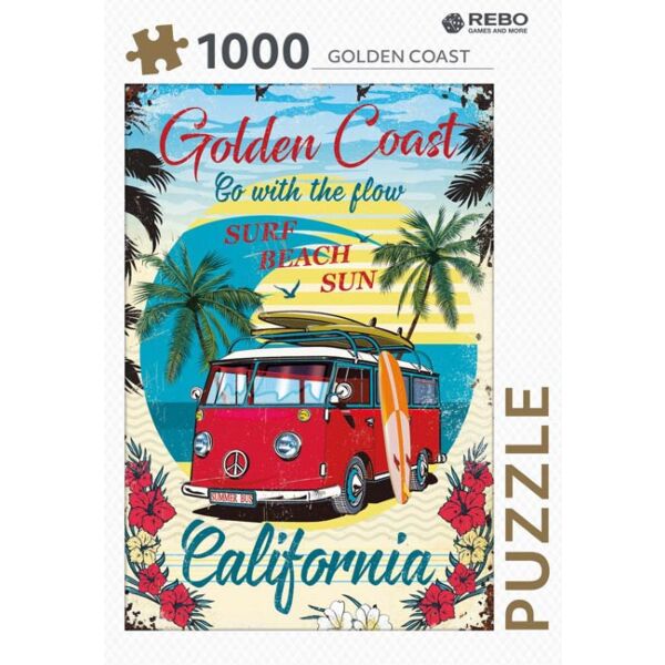 Rebo Puzzle 1000 Golden Coast