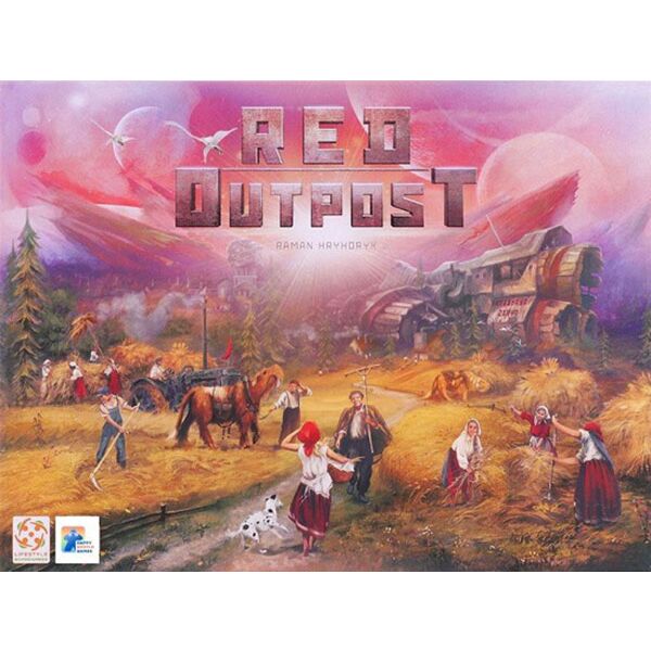 Red Outpost, een worker placement spel van Lifestyle Boardgames