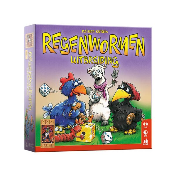 Spel Regenwormen Uitbreiding (999 games)